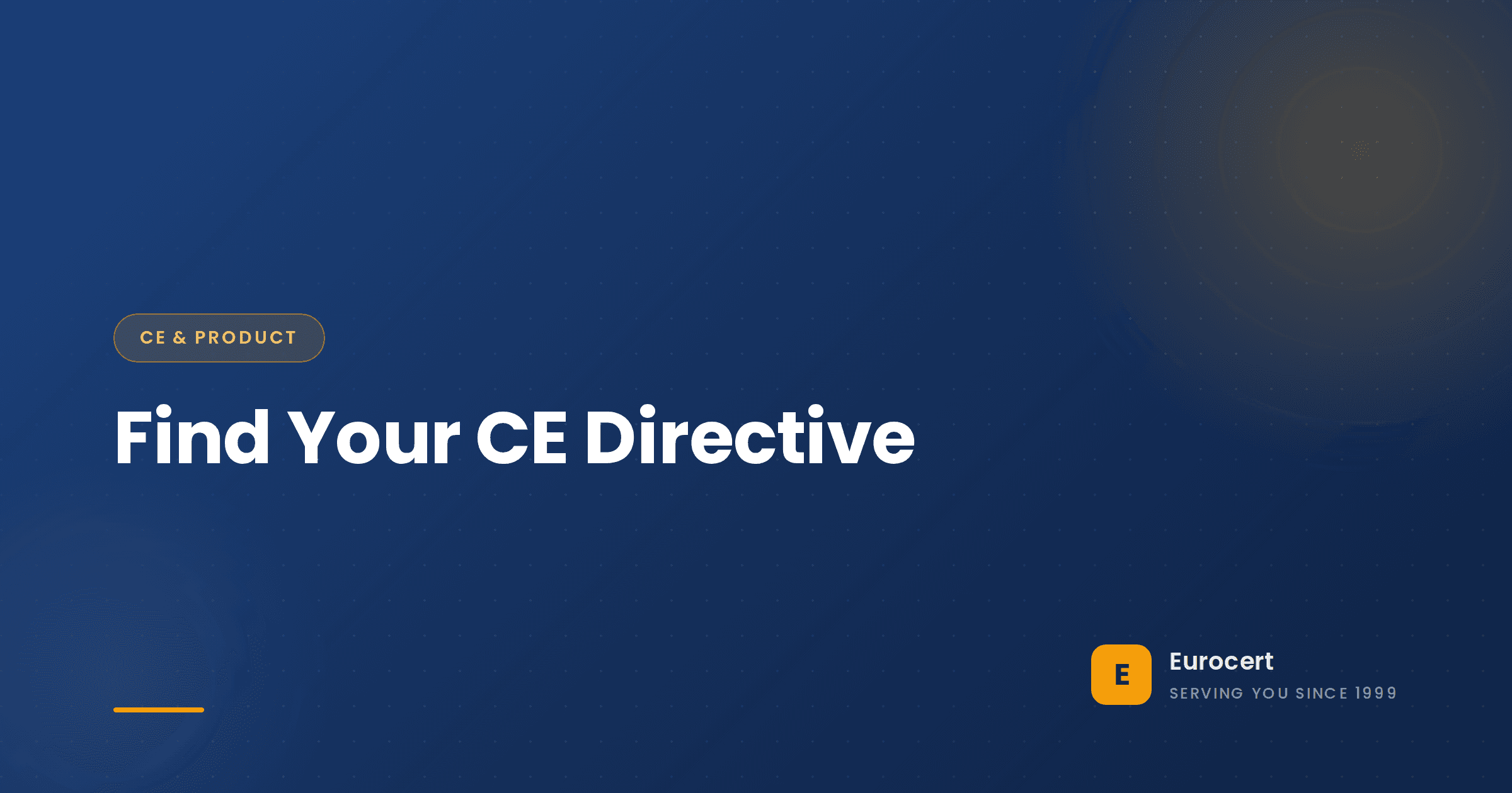 Decision-guide graphic mapping product types to the main CE marking directives and regulations