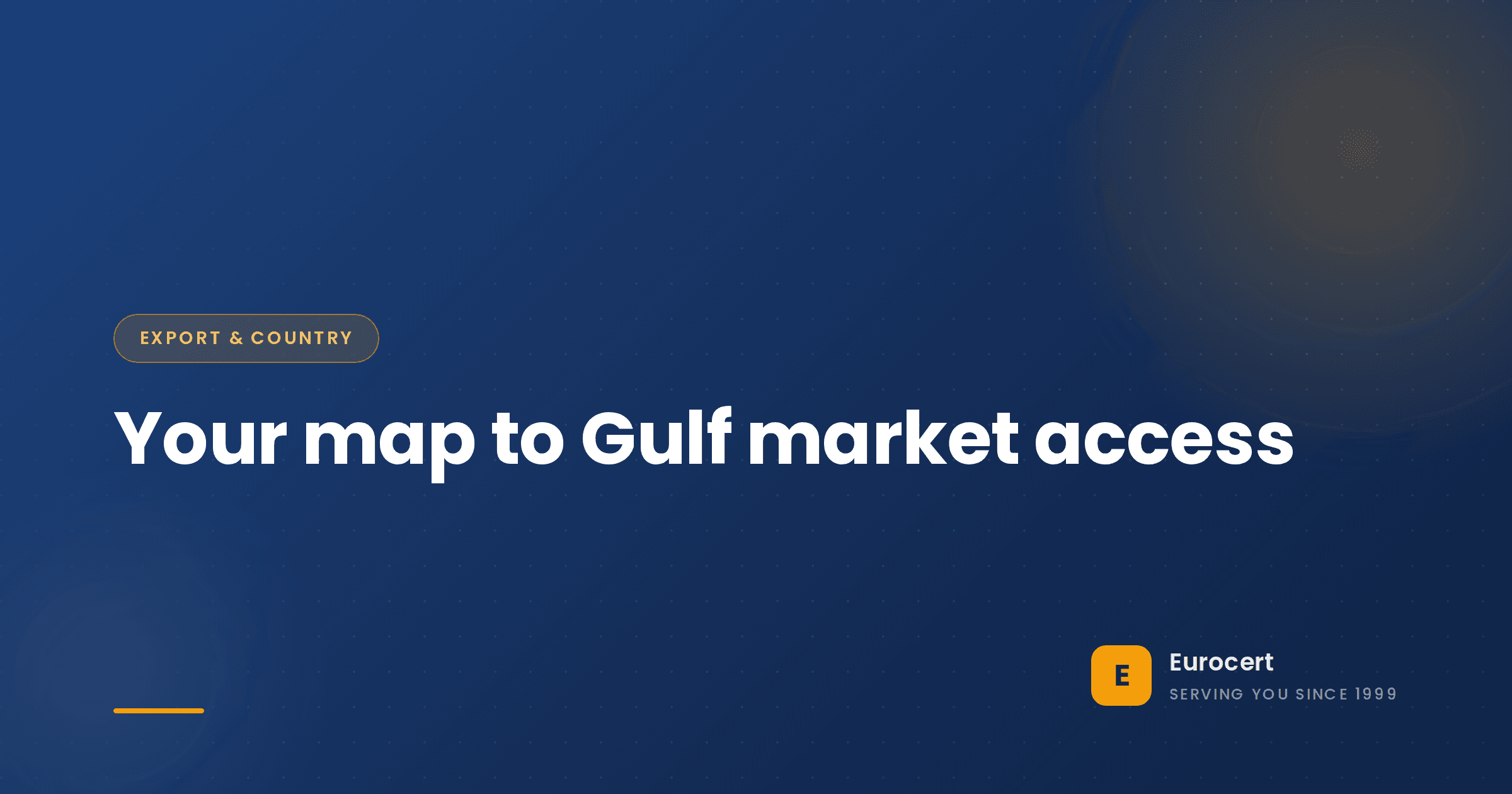 Map of Gulf Cooperation Council markets and their conformity schemes for exporters, from UAE ECAS and EQM to Saudi SABER and the Gulf G-Mark