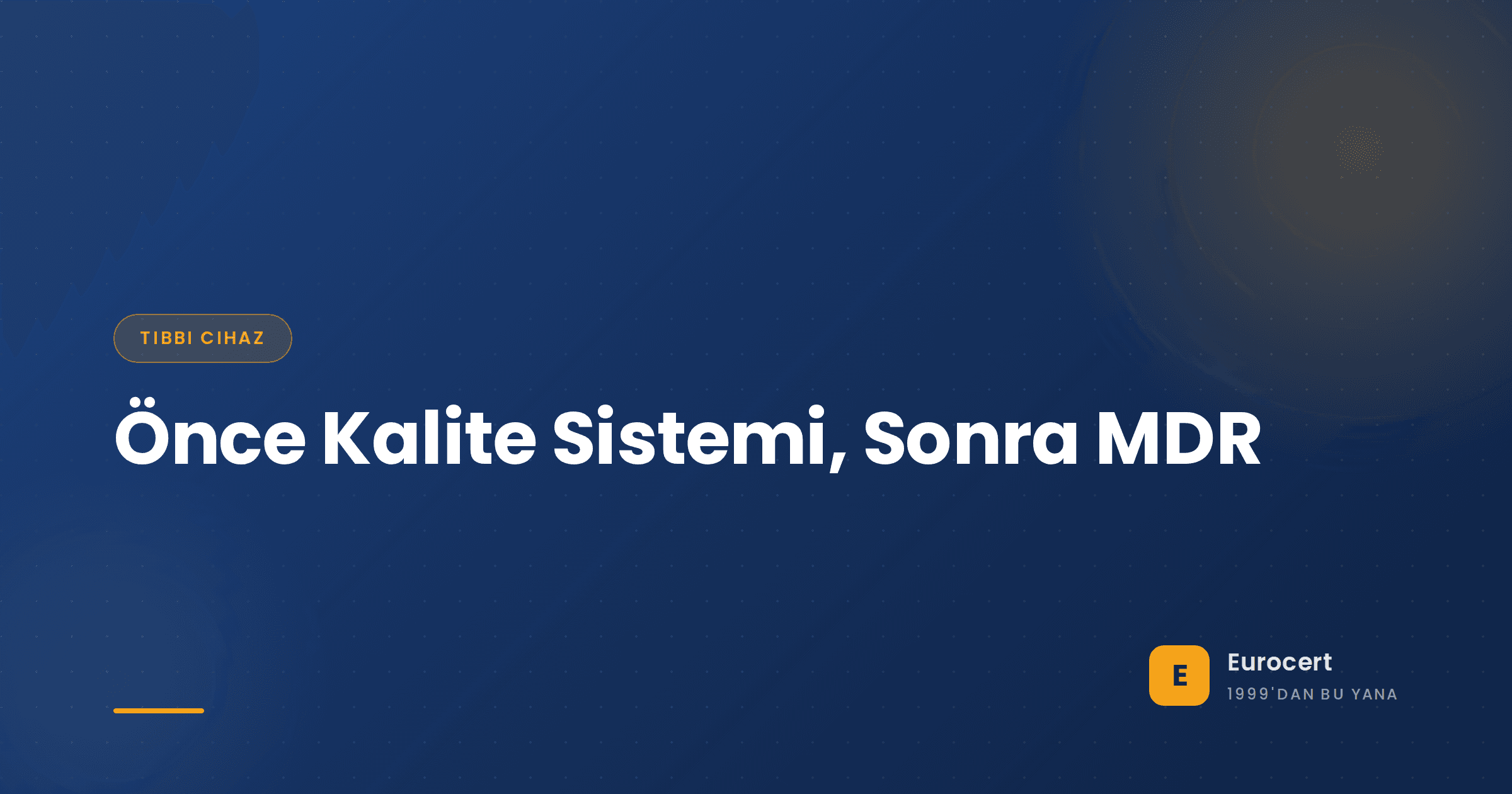 ISO 13485 kalite yönetim sistemini AB MDR uygunluğuna bağlayan tıbbi cihaz şeması