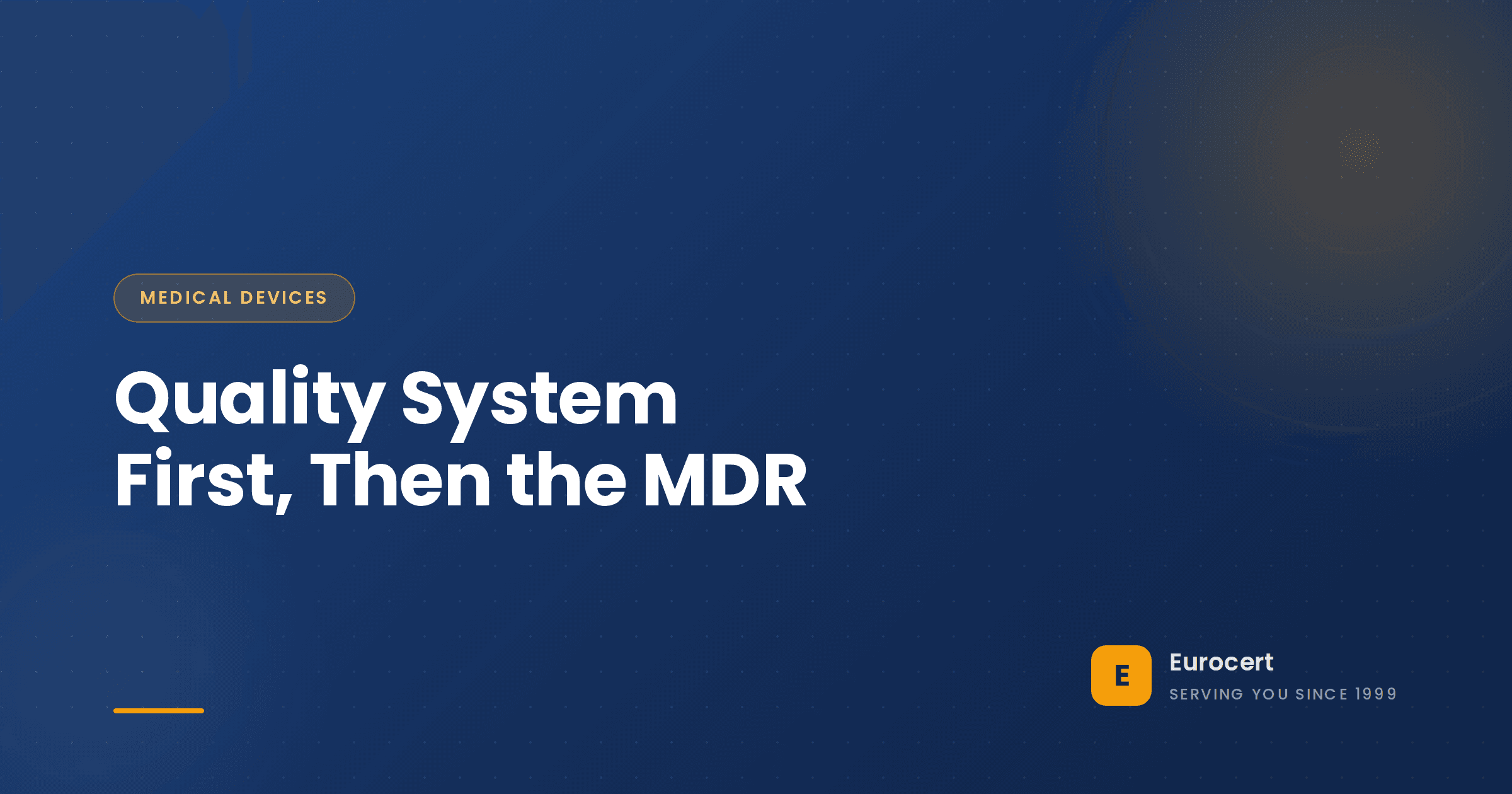 Diagram linking an ISO 13485 quality management system to EU MDR conformity for medical device manufacturers