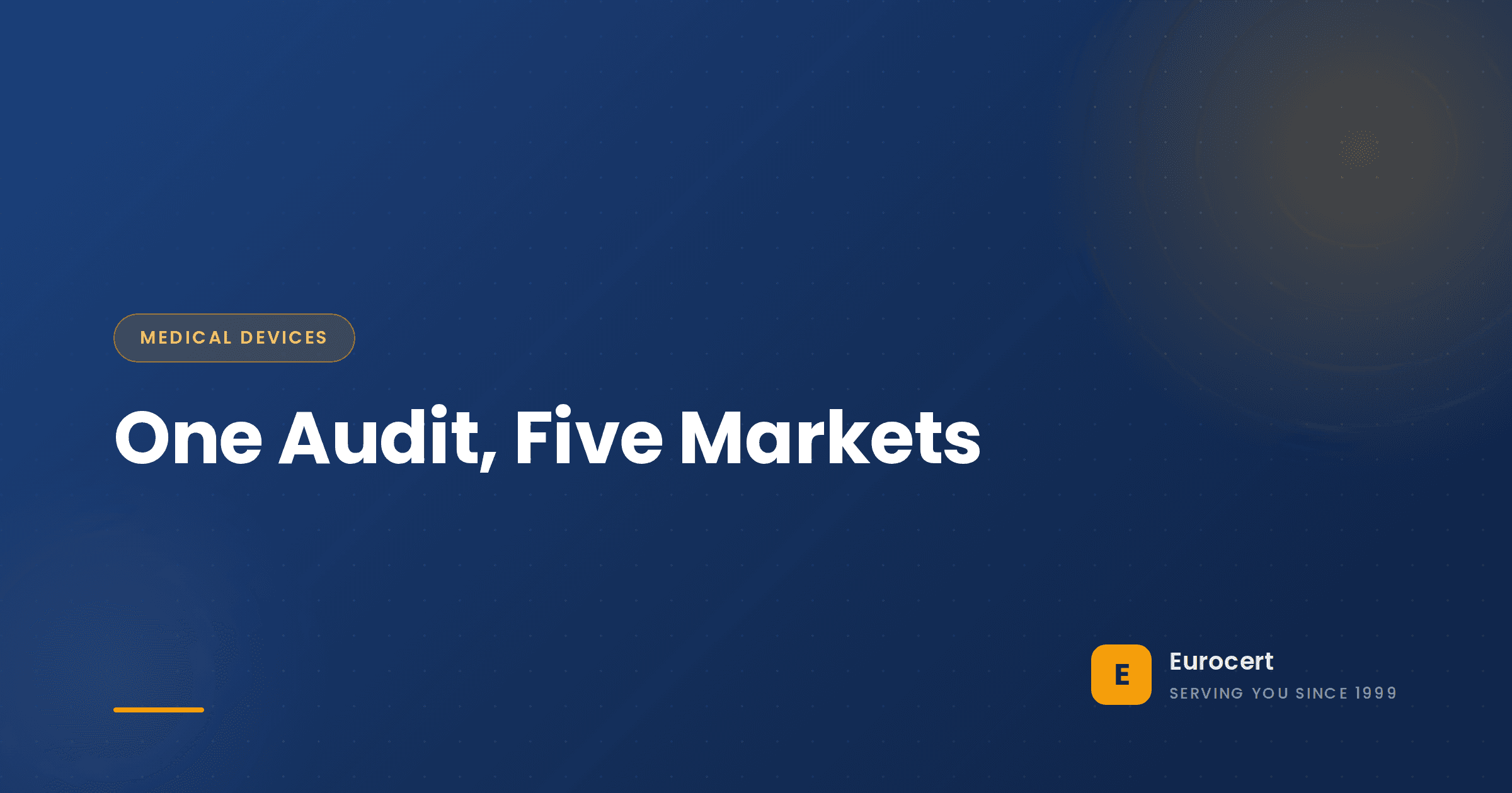 A medical-device quality manager reviewing one MDSAP audit report that covers five export markets